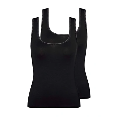 Image de Sloggi GO TANK TOP C2P Caraco, Femme, Taille: 90B/C, Black