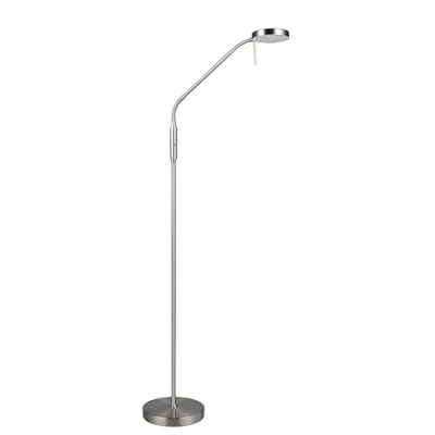 Image de Reality Leuchten Lampadaire à LED rechargeables Moreno, nickel mat, CCT, intensité variable