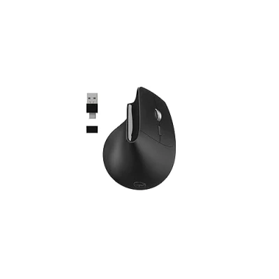 Image de Mobility Lab Souris sans fil ergonomique premium Clics silencieux DPI réglable Connexion via USB ou C Compatible avec Windows et macOS, Ordinateur Portable, PC, mac Pour droitier