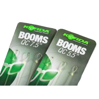 Image de Korda QC Ready Tied Booms 14 cm (3 pièces) Bas de ligne carpe