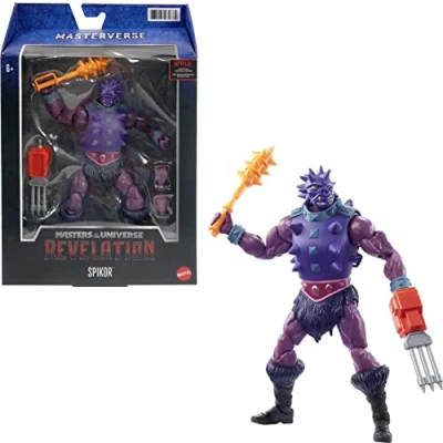 Image de Masters of the Univer Maîtres de l’Univers Masterverse, figurine articulée combat Poitos 18 cm, jouet pour collectionneurs et enfants dès 6 ans, GYV14