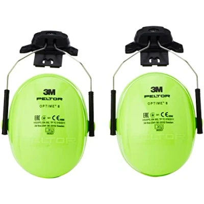 Image de Coquilles antibruit 3M™ PELTOR™ Optime™ II H520P3E 467 GB Fluo avec attaches P3E