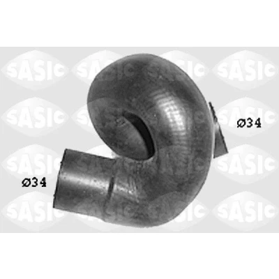 Image de SASIC SWH6758 Durite De Refroidissement droite, supérieur OPEL: Astra F CC, Berline