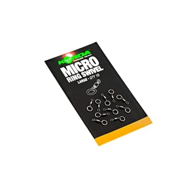 Image de Korda Micro Ring Swivel (10 pcs) Taille : Large
