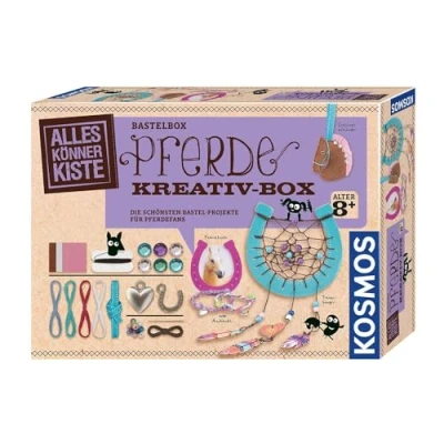 Image de Kosmos Bastelbox Pferde Kreativbox: Bastel Set