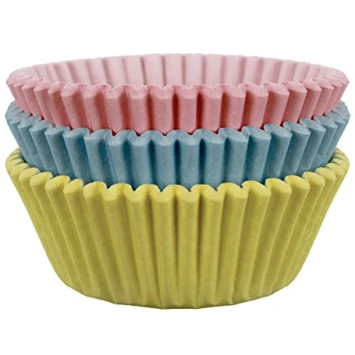 Image de PME BC718 Caissettes à Cupcakes en Papier Pastel, Dimensions Standard, Lot de 60, Plastique, Multicolor,, 7 x 2.8 cm