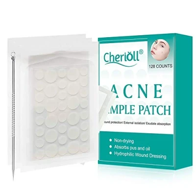 Image de Patch Boutons Acne, Acne Pimple, Patchs D&#039;acné À Boutons, Anti Acné, Acné Pimple Patch, Couverture Absorbante Pour Bouton D&#039;acné, Absorbant Bouton(128 comptes)