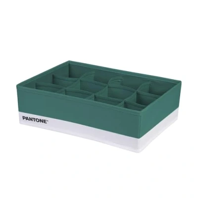 Image de PANTONE™ organiseur de rangement et tiroirs peu encombrants, 1 pièce, 12 compartiments à linge accessoires, salle bain, chambre rangement, organisateur d&#039;armoire