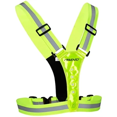 Image de Avento Gilet de sécurité à LED Taille unique 74OW FLG One