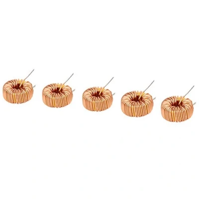 Image de Câble d&#039;inducteur toroïdal de 20 pièces, bobine cuivre horizontale 100UH, diamètre fil 0,6 mm, excellente performance, pour cartes circuits imprimés PCB