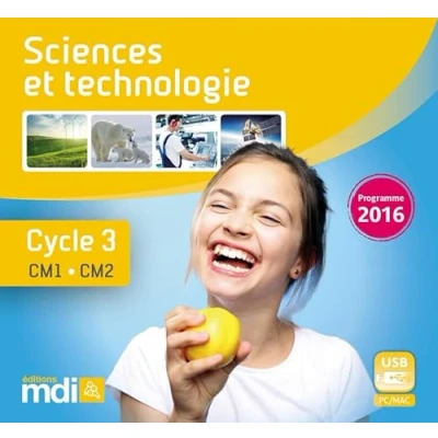 Image de MDI Clé USB Ressources numériques Sciences et technologie Cycle 3 CM1 CM2