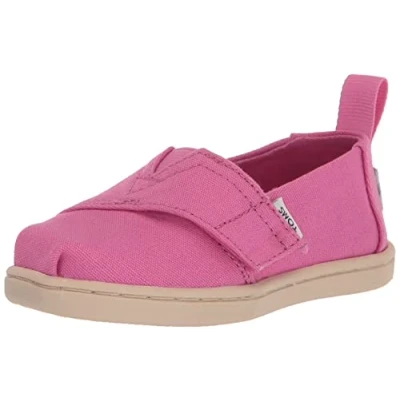 Image de TOMS Tiny Alpargata Semelle de Mocassin, Rose, 27 EU