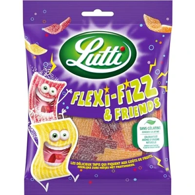 Image de LUTTI Flexi Fizz &amp; Friends 180g