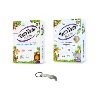 Image de Lot Tam Syllabes Simples + Les Mots Outils CP Version Française 1 Décaps Blumie (Syllabes Outils)