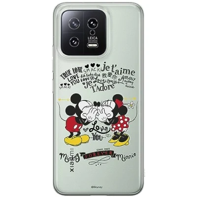Image de ERT GROUP Coque de téléphone Portable pour Xiaomi 13 Original et sous Licence Officielle Disney Motif Mickey &amp; Minnie 005 Parfaitement adapté à la Forme du Portable, partiel imprimé