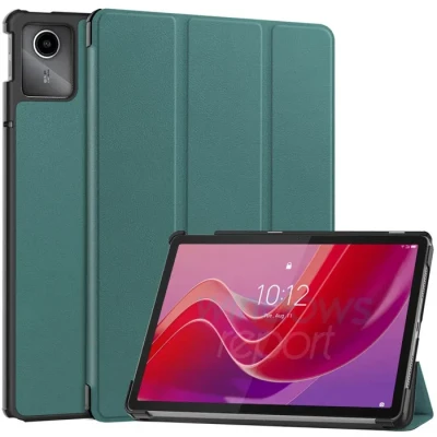 Image de imoshion Coque tablette Trifold pour Lenovo Tab M11 Vert foncé Neuf