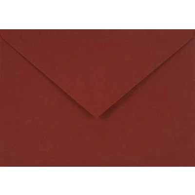 Image de Netuno 100 enveloppes rouges foncées C6 114x162mm 115g Sirio Color Cherry décoratives élégantes rabat pointu colorées pour mariage anniversaire Noël invitations cartes de voeux