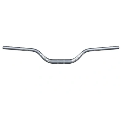 Image de Funn Upturn guidon de VTT à haute élévation avec collier serrage 31,8 mm et largeur 785 mm, en alliage léger durable pour vélo MTB BMX, 75 (Gris)
