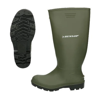 Image de Dunlop botte de base, taille 45, Dunlop, Vert Convient aux l&#039;élevage d&#039;animaux
