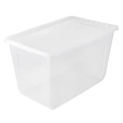 Image de keeeper Boîte de Rangement avec Système d’Empilage, 38 x 28,5 20,5 cm, 15 l, Emil, Vert
