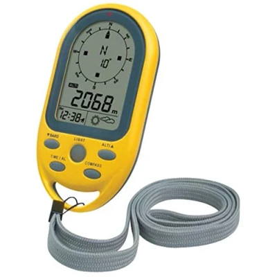 Image de Technoline EA 3050 Boussole électronique avec altimètre Jaune/Gris