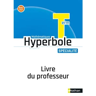 Image de Hyperbole Terminale Enseignement Spécialité Livre Professeur 2020 d’occasion Correct