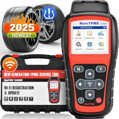 Image de Autel MaxiTPMS TS508WF: Version WiFi 2024 de l&#039;Outil Réapprentissage TS508 TPMS, Amélioré du TS601 TS501 TS408 TS401, Programmez Les MX Capteurs, Activez/Réapprenez Tous Capteurs.
