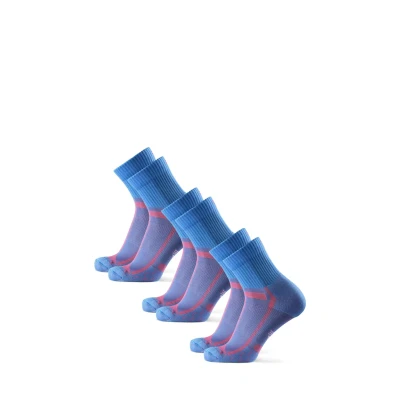 Image de Danish Endurance LONG Distance Running 3 PACK Chaussettes de sport, Taille: 35 38, Light blue/orange