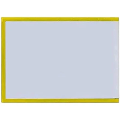 Image de Bi Office Cadre d&#039;affichage magnétique A4 jaune 5 unités