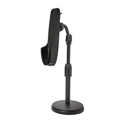 Image de ECS WordUp Support télescopique compatible avec les microphones Nuance PowerMic 4 &amp; Philips SpeechMike SMP4000, SMP4010, LFH3200, LFH3210, LFH3500, LFH3510, SMP3700, SMP3710, SMP3800 Sans déclencheur