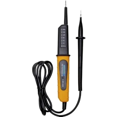 Image de Kopp Testeur de tension bipolaire avec affichage LED 6 400 V, 1 pièce, jaune/noir, 324203013