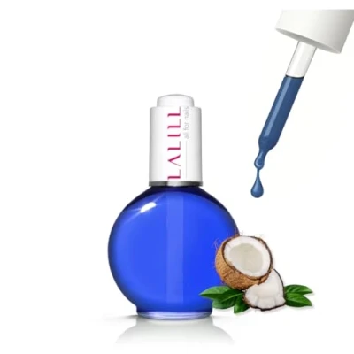 Image de LALILL Huile pour cuticules 75 ml de soin à la noix coco les Spa Manucure Nail Design Hands Vegan avec pipette