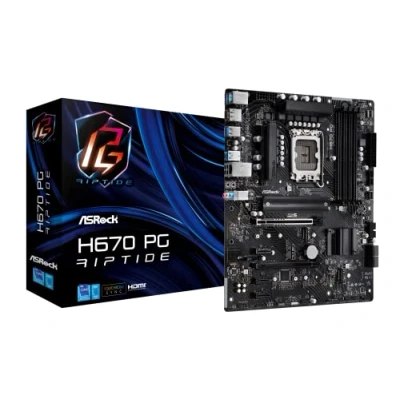 Image de Asrock H670 PG Riptide Intel LGA 1700 ATX Neuf