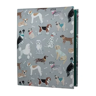 Image de Trimits Quilter&#039;s 4 in 1 Multi Mat, Tapis de découpe, antidérapant, repassage, Feuille marquage motifs, 30 x 24 cm, Chiens Gris