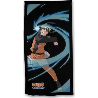 Image de Drap de Plage Naruto Shippuden ou Serviette Bain 70 X 140 Cm en Coton (Drap palge Naruto)