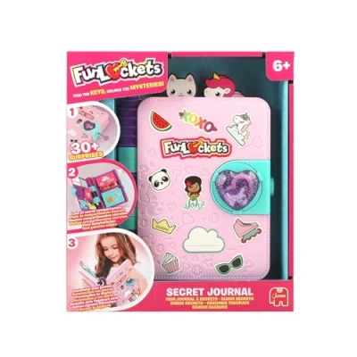 Image de TALDEC Funlockets, Mon journal à Secrets, intime, jouet créatif, papeterie, enfant