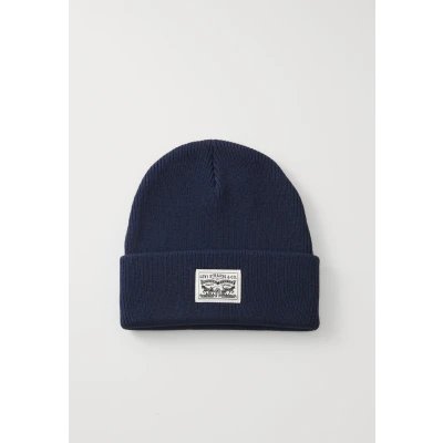 Image de Levi&#039;s Backpatch Beanie, Navy Blue, Un Men&#039;s