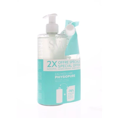 Image de Eau Micellaire 400ml + Recharge Physiopure Svr