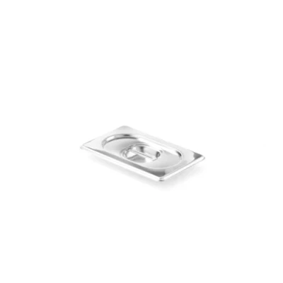 Image de HENDI Bac Gastronorme, GN 1/9, résistance thermique 40 C à 300 C, utilisable dans des fours convection, réfrigérateurs, bain maries, chafing dishes, 1L, 176x108x(H)100mm, inox 18/10