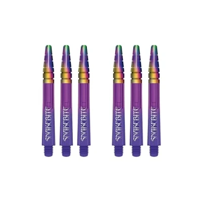 Image de RED DRAGON Peter Wright Snakebite Nitrotech Lot de 2 jeux fléchettes ioniques Violet Taille M