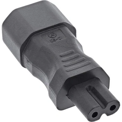 Image de InLine® Adaptateur Secteur IEC 60320 C14 / C7 3 Broches pour appareils à Froid vers 2