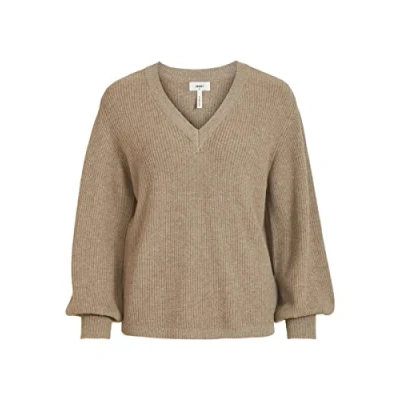 Image de Object Objmalena L/S Pullover, Femme, Taille: Medium, Fossil