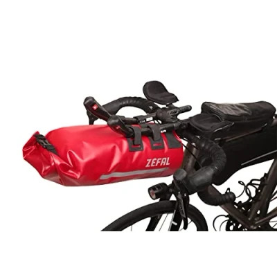 Image de ZEFAL Z Adventure Aero F8 Handlebar Set, Black/Red, 8 Liters