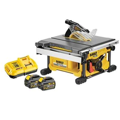 Image de Scie à table sans fil DeWalt DCS7485T2 54V/6Ah XR FLEXVOLT 210mm 2 batteries 22kg légère