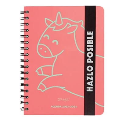 Image de Mr. Wonderful, Agenda Teen 2023 2024 Hebdomadaire Rose, Rendez Vous Possible