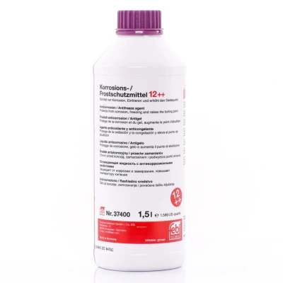 Image de FEBI BILSTEIN 37400 Antigel Scania TB 1451, MB 325.5 violet 38(50/50) VOLKSWAGEN: Polo V 3/5 portes, Golf 5, Touran I, AUDI: A6 C6 Berline
