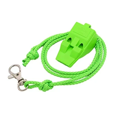Image de ACME sifflet d&#039;urgence Tornado T2000 avec cordon de (DG Green / Vert clair)