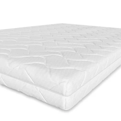 Image de Amazon Basics Matelas 7 zones en mousse confort, Moyenne ferme (H3), 90 x 190 15 cm, Blanc