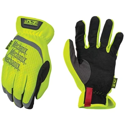 Image de Mechanix Wear Hi Viz FastFit Gants (Large, Fluorescent Jaune) SFF 91 010