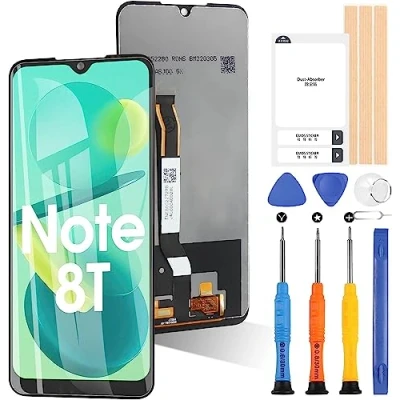 Image de ARSSLY Écran LCD pour Xiaomi Redmi Note 8T M1908C3XG 6,3&quot; Digitizer Tactile Remplacement Assemblée avec Réparation Kit, Noir